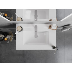 Mexen Atena Lavoar ingropat in blat  70 x 46 cm, alb  - 25017000