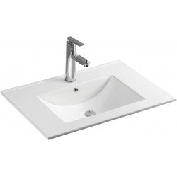 Mexen Atena Lavoar ingropat in blat  70 x 46 cm, alb  - 25017000 Lavoar cu gaura baterie 467680 Mexen