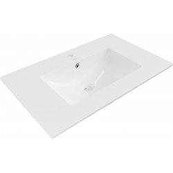 Mexen Atena Lavoar ingropat in blat  75 x 46 cm, alb  - 25017500 Lavoar cu gaura baterie 467680 Mexen