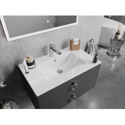 Mexen Atena Lavoar ingropat in blat  75 x 46 cm, alb  - 25017500