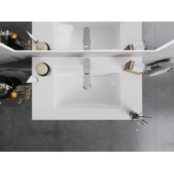 Mexen Atena Lavoar ingropat in blat  80 x 46 cm, alb  - 25018000