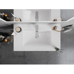 Mexen Atena Lavoar ingropat in blat  80 x 46 cm, alb  - 25018000