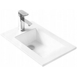 Mexen Alir Lavoar ingropat in blat  34 x 55 cm, alb  - 25503400 Lavoar cu gaura baterie 467680 Mexen