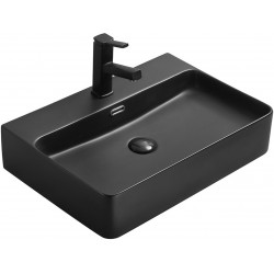 Mexen Lara Lavoar pe blat  60 x 42 cm, negru  mat - 21166085