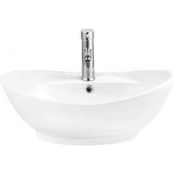 Mexen Kiara Lavoar pe blat  59 x 40 cm, alb  - 21645900 Lavoar cu gaura baterie 467680 Mexen