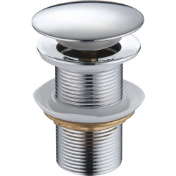 Mexen  ventil klik-klak  runda , chrom - 79910-00 Ventil klik-klak 467680 Mexen