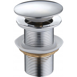 Mexen  ventil klik-klak  runda , chrom - 79910-00 Ventil klik-klak 467680 Mexen