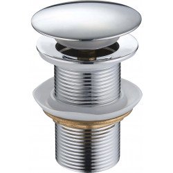 Mexen  ventil klik-klak  runda , chrom - 79910-00 Ventil klik-klak 467680 Mexen