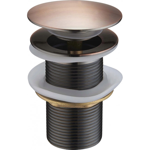 Mexen  ventil klik-klak  runda ,  cupru antic - 79910-45