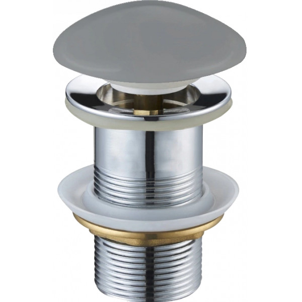 Mexen  ventil klik-klak  runda , gri cermaiczny mat - 79910-61