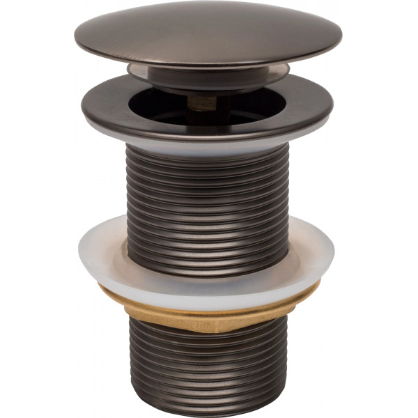 Mexen  ventil klik-klak  runda , grafit - 79910-66