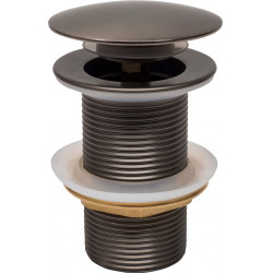 Mexen  ventil klik-klak  runda , grafit - 79910-66 Ventil klik-klak 467680 Mexen