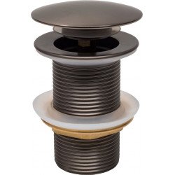 Mexen  ventil klik-klak  runda , grafit - 79910-66 Ventil klik-klak 467680 Mexen