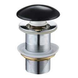 Mexen  ventil klik-klak  runda ,  negru  ceramica po?ysk - 79910-75 Ventil klik-klak 467680 Mexen