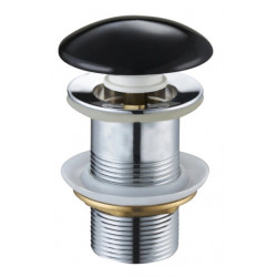 Mexen  ventil klik-klak  runda ,  negru  ceramica po?ysk - 79910-75 Ventil klik-klak 467680 Mexen