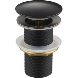 Mexen  ventil klik-klak  runda ,  negru   antic - 79910-79 Ventil klik-klak 467680 Mexen