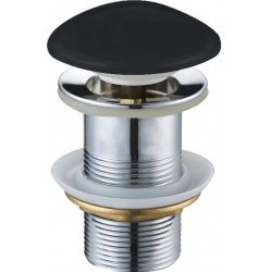 Mexen  ventil klik-klak  runda ,  negru  ceramica mat - 79910-85 Ventil klik-klak 467680 Mexen