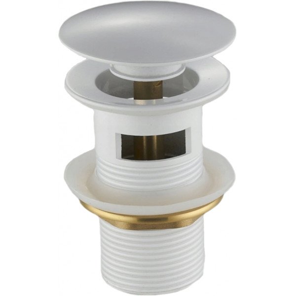 Mexen  ventil klik-klak  runda  cu preaplin ,  alb  - 79920-20