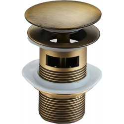 Mexen  ventil klik-klak  runda  cu preaplin ,  bronz antic  - 79920-30 Ventil klik-klak 467680 Mexen