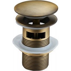 Mexen  ventil klik-klak  runda  cu preaplin ,  bronz antic  - 79920-30 Ventil klik-klak 467680 Mexen