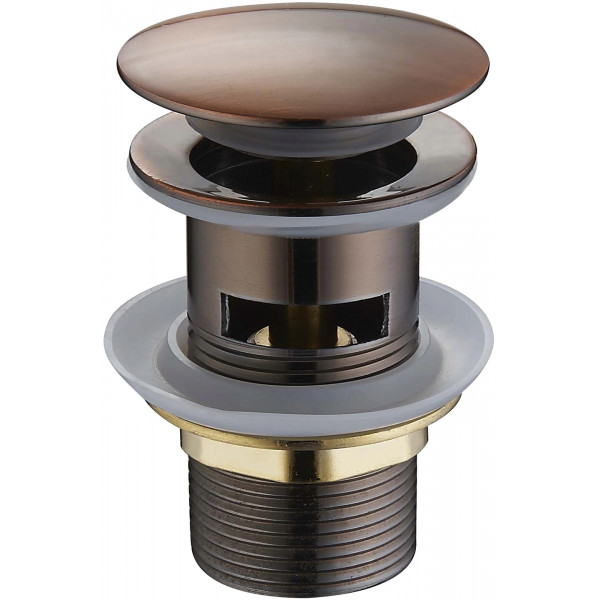 Mexen  ventil klik-klak  runda  cu preaplin ,  cupru antic - 79920-45