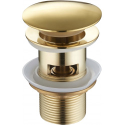 Mexen  ventil klik-klak  runda  cu preaplin ,  auriu  - 79920-50 Ventil klik-klak 467680 Mexen