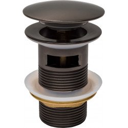 Mexen  ventil klik-klak  runda  cu preaplin , grafit - 79920-66 Ventil klik-klak 467680 Mexen