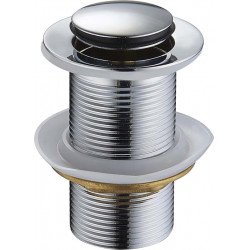 Mexen  ventil klik-klak mic   runda , chrom - 79915-00 Ventil klik-klak 467680 Mexen