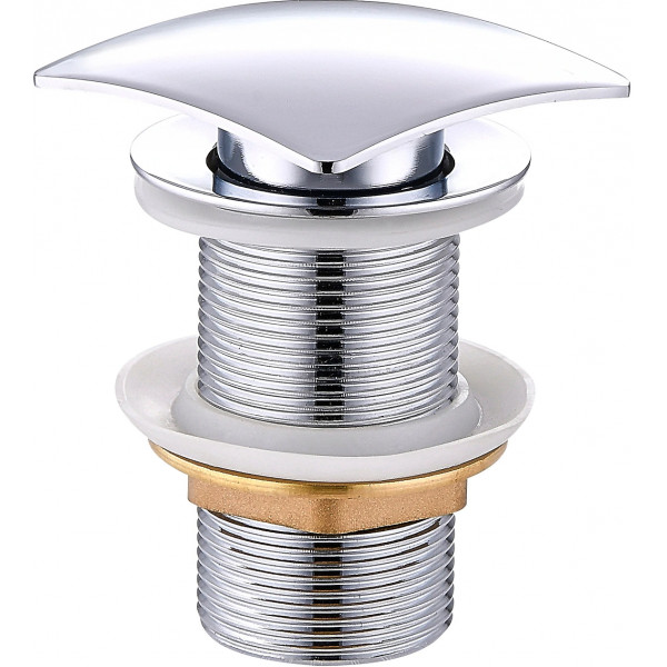 Mexen  ventil klik-klak  patrat , chrom - 79916-00