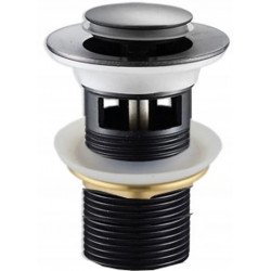 Mexen  ventil klik-klak mic   runda  cu preaplin ,  negru  - 79925-70 Ventil klik-klak 467680 Mexen