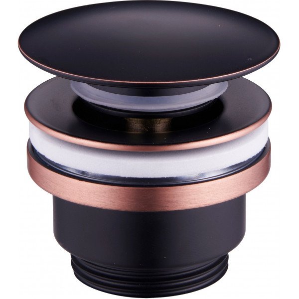 Mexen  ventil klik-klak  universal ,  negru  antic- 79930-79