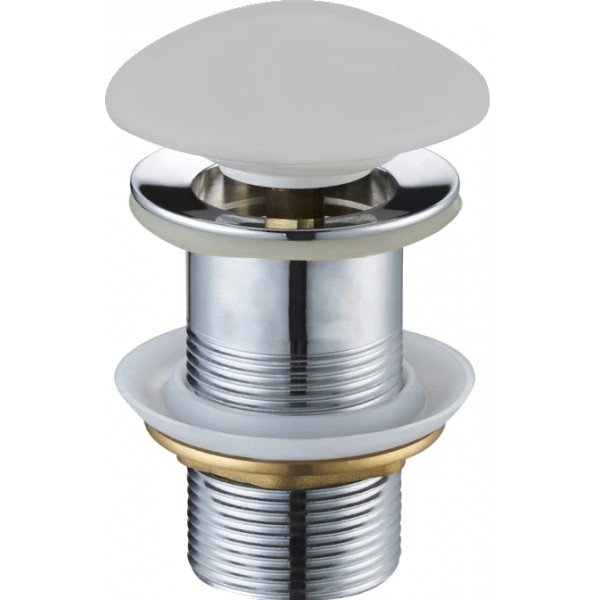 Mexen  ventil klik-klak  runda , platina ceramica mat - 79910-63