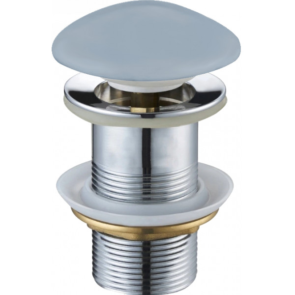 Mexen  ventil klik-klak  runda , gri-albastru ceramica mat - 79910-69