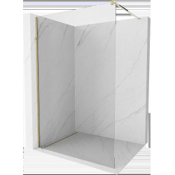 Mexen Kioto Walk In 100 x 200 cm, transparent 8 mm,  auriu  - 800-100-101-50-00