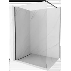 Mexen Kioto Walk In 120 x 200 cm, transparent 8 mm,  negru  - 800-120-101-70-00