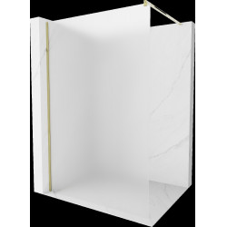 Mexen Kioto Walk In 70 x 200 cm,  satin 8 mm,  auriu  - 800-070-101-50-30