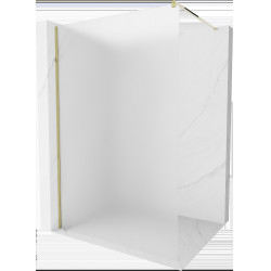 Mexen Kioto Walk In 100 x 200 cm,  satin 8 mm,  auriu  - 800-100-101-50-30