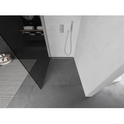Mexen Kioto Walk In 80 x 200 cm, grafit 8 mm, chrom - 800-080-101-01-40
