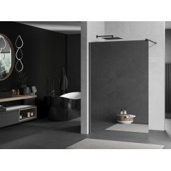 Mexen Kioto Walk In 70 x 200 cm,  oglinda  8 mm,  negru  - 800-070-101-70-50 Walk-In 467680 Mexen