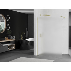 Mexen Kioto Walk In 140 x 200 cm,  satin 8 mm,  auriu  - 800-140-101-50-30