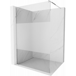 Mexen Kioto Walk In 140 x 200 cm, transparent/satin 8 mm, chrom - 800-140-101-01-35 Walk-In 467680 Mexen