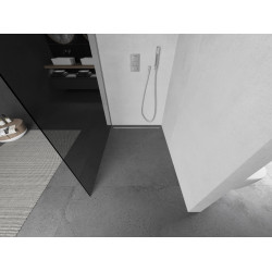 Mexen Kioto Walk In 140 x 200 cm, grafit 8 mm, chrom - 800-140-101-01-40