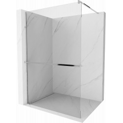 Mexen Kioto+ Walk In  cu port prosop 80 x 200 cm, transparent 8 mm, chrom - 800-080-121-01-00 Walk-In 467680 Mexen