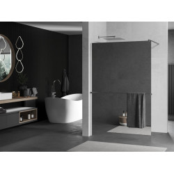 Mexen Kioto+ Walk In  cu port prosop 90 x 200 cm,  oglinda  8 mm, chrom - 800-090-121-01-50 Walk-In 467680 Mexen