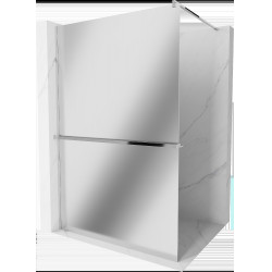 Mexen Kioto+ Walk In  cu port prosop 100 x 200 cm,  oglinda  8 mm, chrom - 800-100-121-01-50