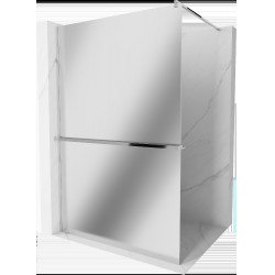 Mexen Kioto+ Walk In  cu port prosop 100 x 200 cm,  oglinda  8 mm, chrom - 800-100-121-01-50