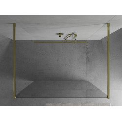 Mexen Kioto Walk In  montaj individual 100 x 200 cm, transparent 8 mm,  auriu  - 800-100-002-50-00