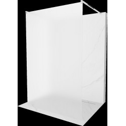 Mexen Kioto Walk In  montaj individual 120 x 200 cm,  satin 8 mm, chrom - 800-120-002-01-30 Walk-In 467680 Mexen