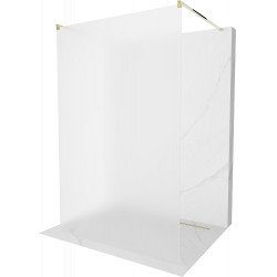 Mexen Kioto Walk In  montaj individual 120 x 200 cm,  satin 8 mm,  auriu  - 800-120-002-50-30 Walk-In 467680 Mexen