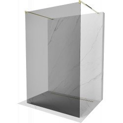 Mexen Kioto Walk In  montaj individual 120 x 200 cm, grafit,  auriu  - 800-120-002-50-40 Walk-In 467680 Mexen